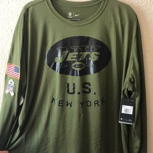 NY JETS athletic cut long sleeve